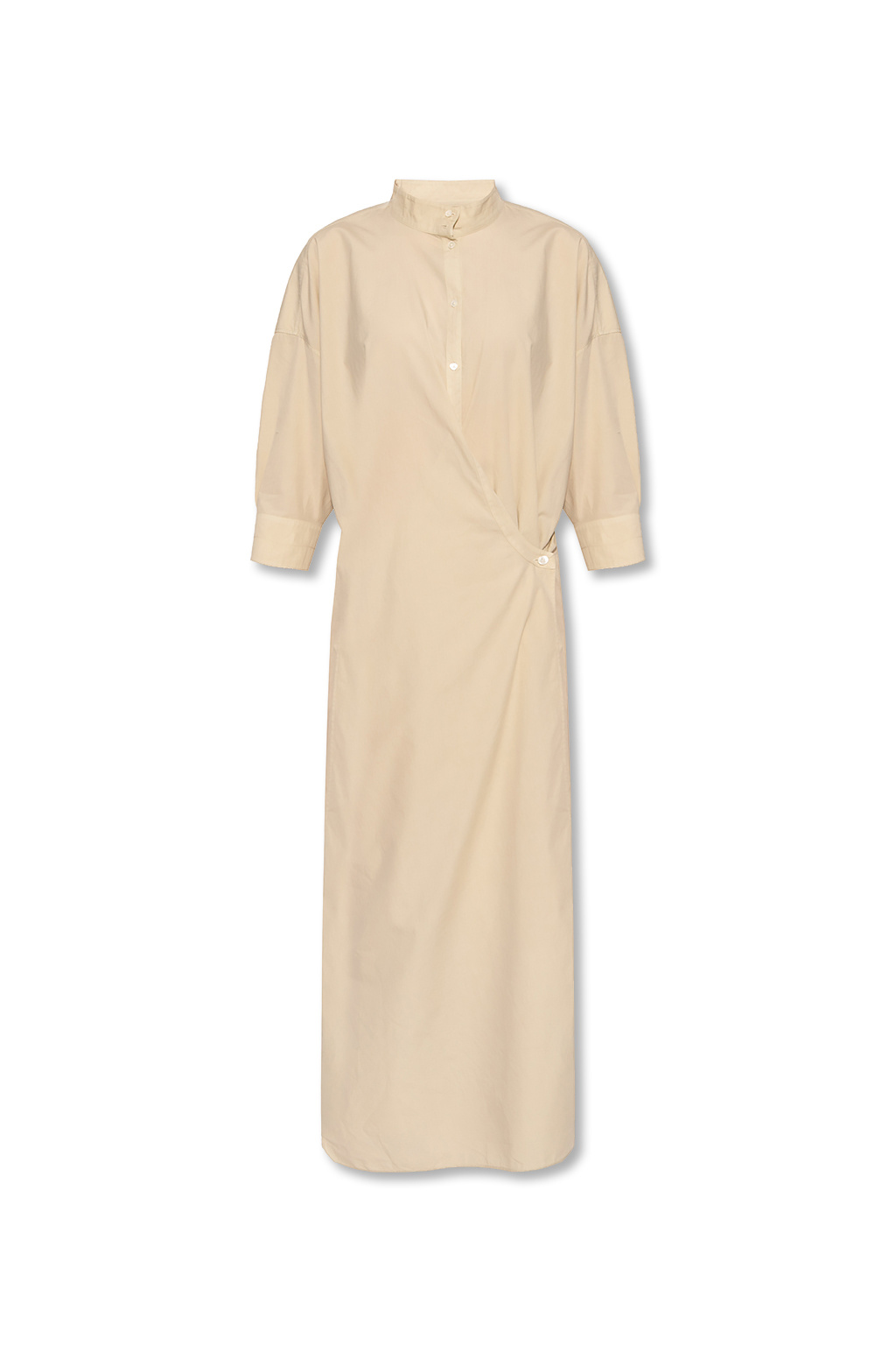 ワンピース LEMAIRE Woman Dress Coffee DR1092LF1308 BR507 STRAIGHT COLLAR TWISTED DRESS – LEMAIRE